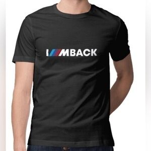 BMW I///M Back Logo T-Shirt size small unisex